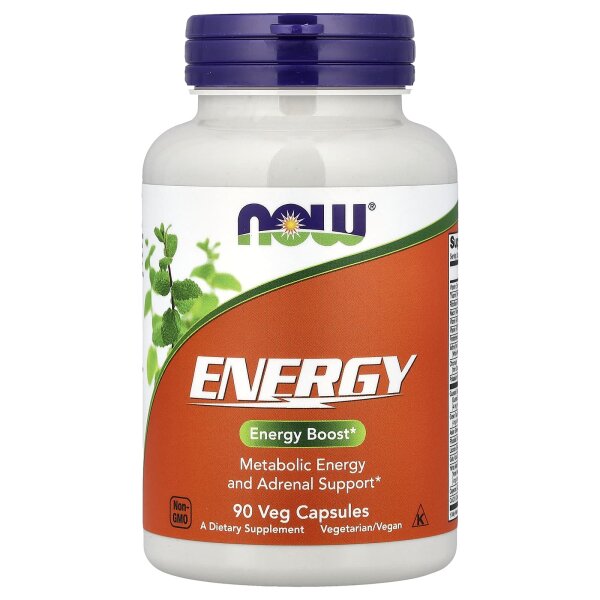 NOW Foods, Energy,  Stoffwechsel, 90 pflanzliche Kapseln