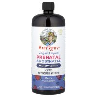 MaryRuths, Liquid Multivitamin Prenatal & Postnatal, flüssiges Multivitamin für Frauen vor und nach der Geburt, Beere, 946 ml