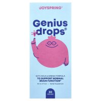JoySpring, Genius Drops, Fokus + Aufmerksamkeit, 30 ml