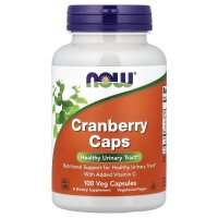 NOW Foods, Cranberry Caps, 100 pflanzliche Kapseln