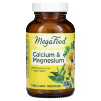 MegaFood, Calcium und Magnesium, 90 Tabletten - DE...