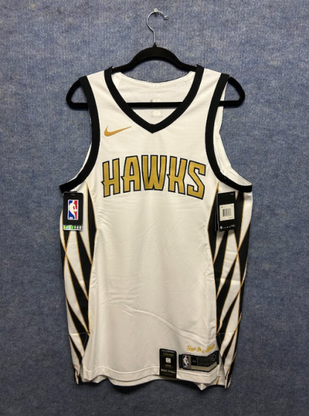 Nika NBA Atlanta Hawks Authentic Trikot Jersey weiß Größe M Neu mit Etikett