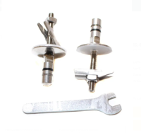 Hamberger WC-Scharnier Haro C0102G Edelstahl...