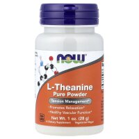NOW Foods, L-Theanine Pure Powder, reines...