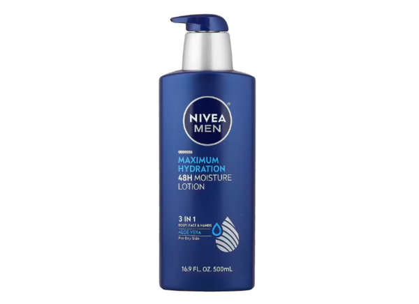 Nivea, Men, Maximum Hydration, 48H Moisture Lotion, maximale Feuchtigkeit für Männer, 48H Moisture Lotion, für trockene Haut, 500 ml