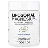 Codeage liposomales Magnesium-L-Threonat, 90 pflanzliche...