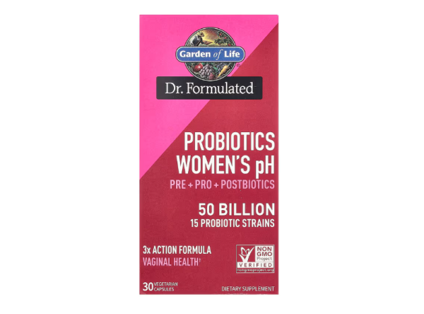 Garden of Life, Probiotika für Frauen, pH-Wert, 50 Milliarden, 30 vegetarische Kapseln