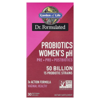 Garden of Life, Probiotika für Frauen, pH-Wert, 50...