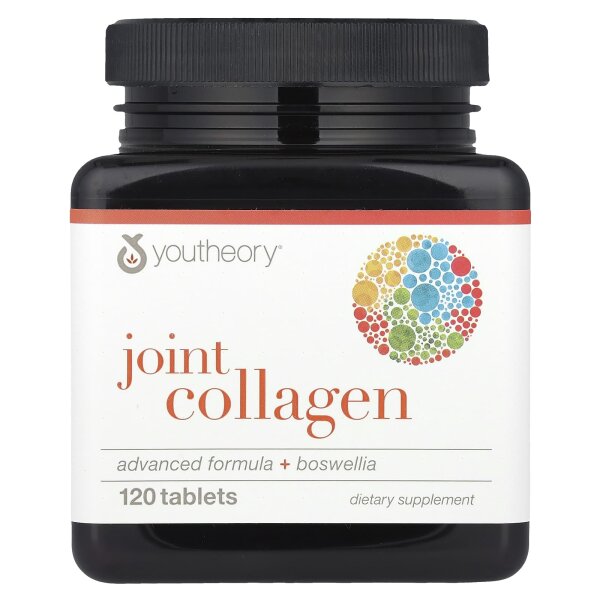 Youtheory, Gelenk-Kollagen, hochentwickelte Formel + Weihrauch, 120 Tabletten