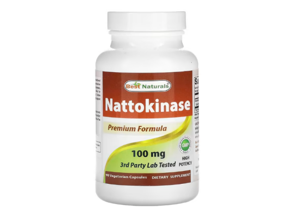 Best Naturals, Nattokinase, Nattokinase, 100 mg, 90 pflanzliche Kapseln