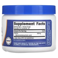 Nutricost, TUDCA, geschmacksneutral, 25 g - DE Versand via DHL