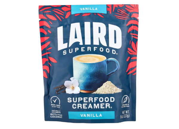 Laird Superfood, Superfood Creamer®, Kaffeeweißer, Vanille, 227 g