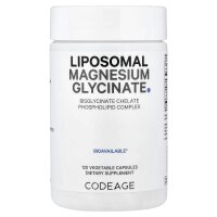 Codeage, liposomales Magnesiumglycinat, 120 pflanzliche Kapseln
