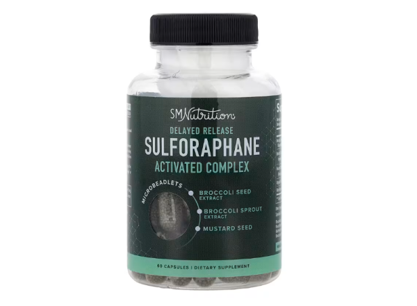 SMNutrition, Sulforaphane Activated Complex, aktivierter Sulforaphan-Komplex, verzögerte Freisetzung, 60 Kapseln