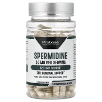Probase Nutrition, Spermidin, Spermidin, 10 mg, 120 Kapseln
