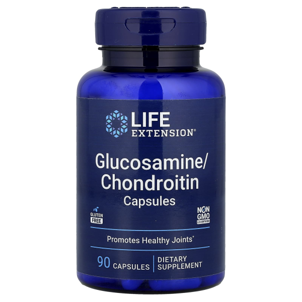 Life Extension, Glucosamin/Chondroitin-Kapseln, 90 Kapseln