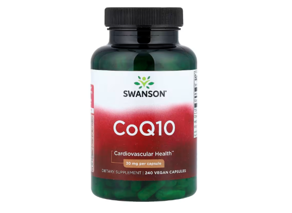 Swanson, CoQ10, 30 mg, 240 vegane Kapseln - DE Versand