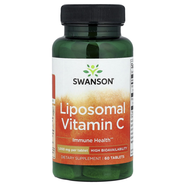Swanson, Liposomales Vitamin C, 60 Tabletten