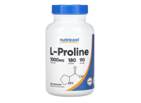 Nutricost, L-Proline, L-Prolin, 180 Kapseln (500 mg pro...
