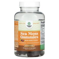Natures Craft, Sea Moss Gummies, Beerenmischung, 90 Fruchtgummis