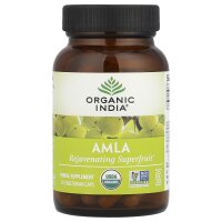 Organic India, Amla, 90 pflanzliche Kapseln (500 mg pro Kapsel)