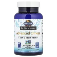 Garden of Life, Dr. Formulated, Advanced Omega, fortschrittliches Omega, Zitrus, 60 Weichkapseln
