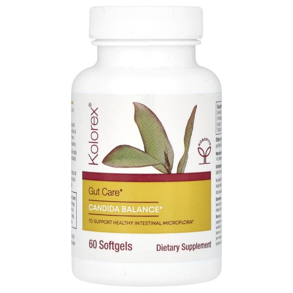Kolorex, Advanced Candida Care, 60 Weichkapseln - DE Versand via DHL