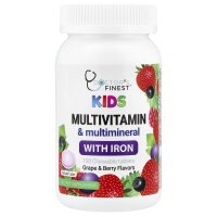 Doctors Finest, Kids, Multivitamin / Multimineral mit Eisen, 150 Tabletten