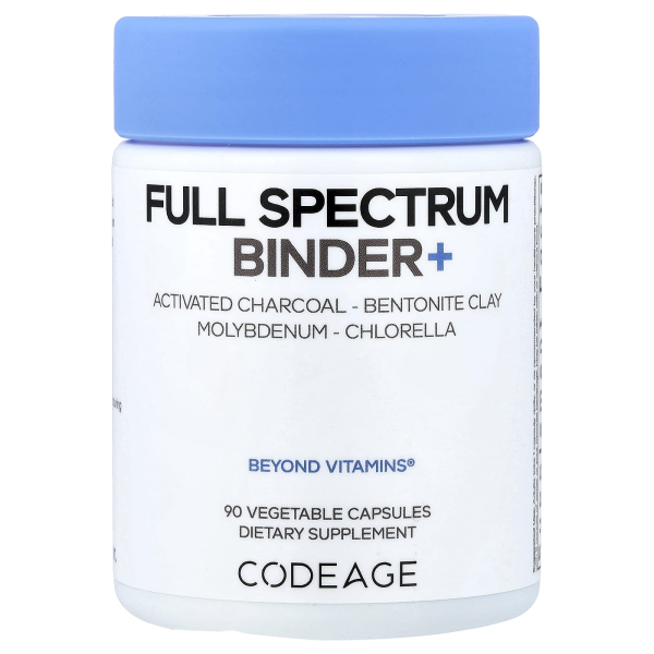 Codeage, Full Spectrum Binder+, Vollspektrum-Bindemittel, 90 pflanzliche Kapseln