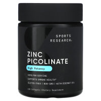 Sports Research, Zinc Picolinate, hochwirksames...