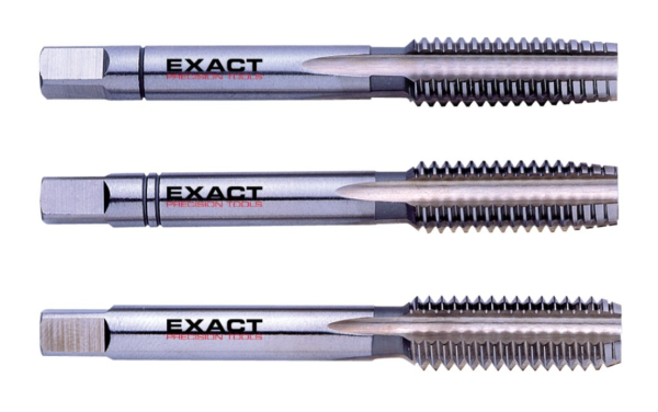 Exact Handgewindebohrer Hand Taps M 8 DIN 352 Präzisionswerkzeuge NEU