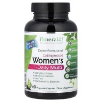 Emerald Laboratories, CoEnzymated Womens 1-Daily Multi, 60 pflanzliche Kapseln