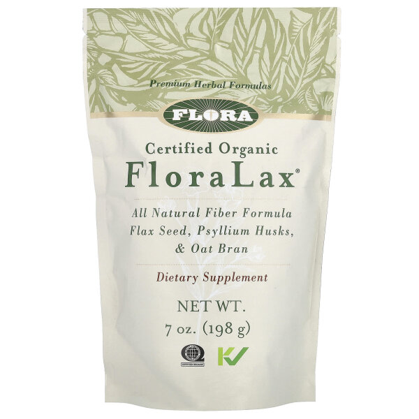 Flora, Certified Organic FloraLax, bio-zertifiziertes FloraLax, 198 g