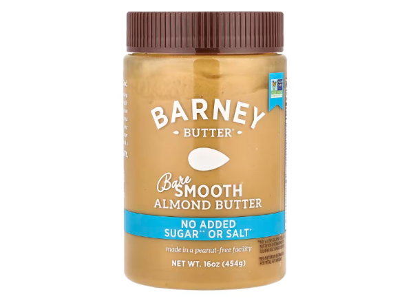 Barney Butter, Bare Almond Butter, reine Mandelbutter, cremig, 454 g