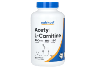 Nutricost, Acetyl-L-Carnitin, 500 mg, 180 Kapseln