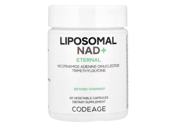Codeage, Eternal, Liposomal NAD+, liposomales NAD+, 60 pflanzliche Kapseln