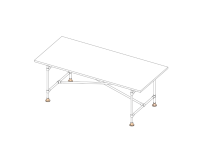 Fußplatte Rund Schwarz matt für Stahlrohr Ø 2,7 cm