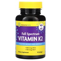 InnovixLabs, Full Spectrum Vitamin K2, Vollspektrum-Vitamin-K2, 90 Weichkapseln