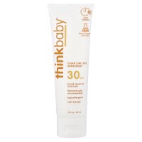 think, Thinkbaby, Clear Zinc 20% Sunscreen, Klarer Zink-20%-Sonnenschutz, LSF 30, ohne Duftstoffe, 89 ml