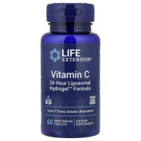 Life Extension, Vitamin C, Nahrungsergänzungsmittel mit Vitamin C, 60 vegetarische Tabletten