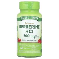 Natures Truth, Berberine HCI, Berberin HCI, 60 Kapseln (250 mg pro Kapsel)