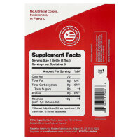 Ketone-IQ, Classic Multiportion, Multiportionsmittel, koffeinfrei, 6 Flaschen, je 59 ml