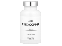 Codeage, Zink/Kupfer + Probiotika, 90 pflanzliche Kapseln