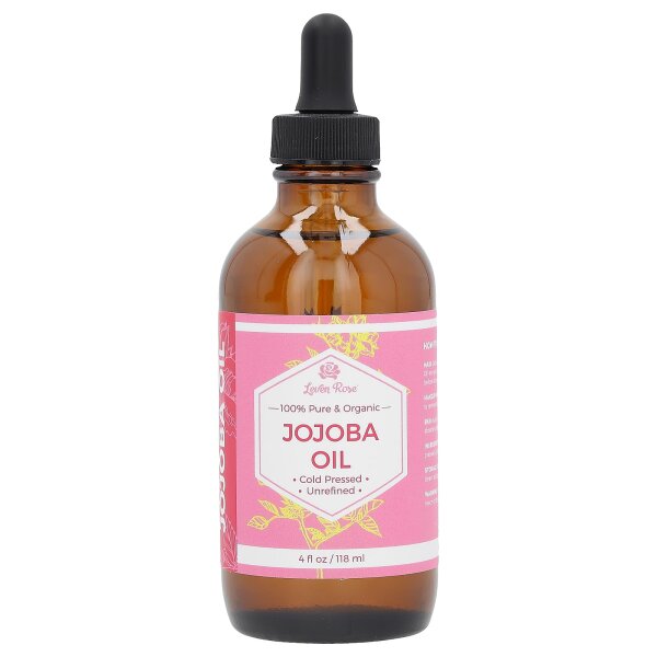 Leven Rose, 100% reines und biologisches Jojobaöl, 118 ml
