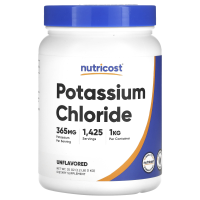 Nutricost, Potassium Chloride, Kaliumchlorid,...