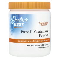 Doctors Best, Pure L-Glutamine Powder, reines...