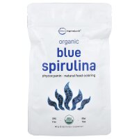 Micro Ingredients, Organic Blue Spirulina, blaue...
