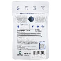 Micro Ingredients, Organic Blue Spirulina, blaue...