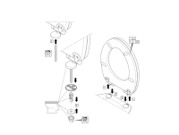 baliv WC-Sitz Tonda mit Absenkautomatik MDF Holzkern Weiß
