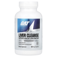 GAT, Liver Cleanse, Leberreinigung, 60 pflanzliche Kapseln